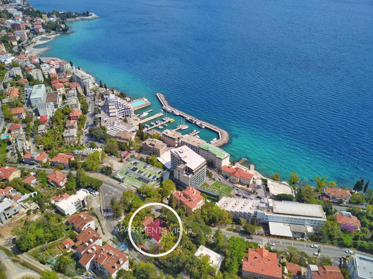 Apartments Virna Abbázia Kültér fotó